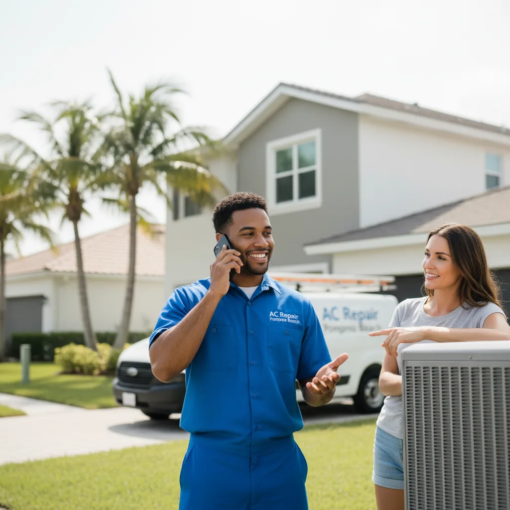 AC Repair Pompano Beach customer support in Glade Hill
